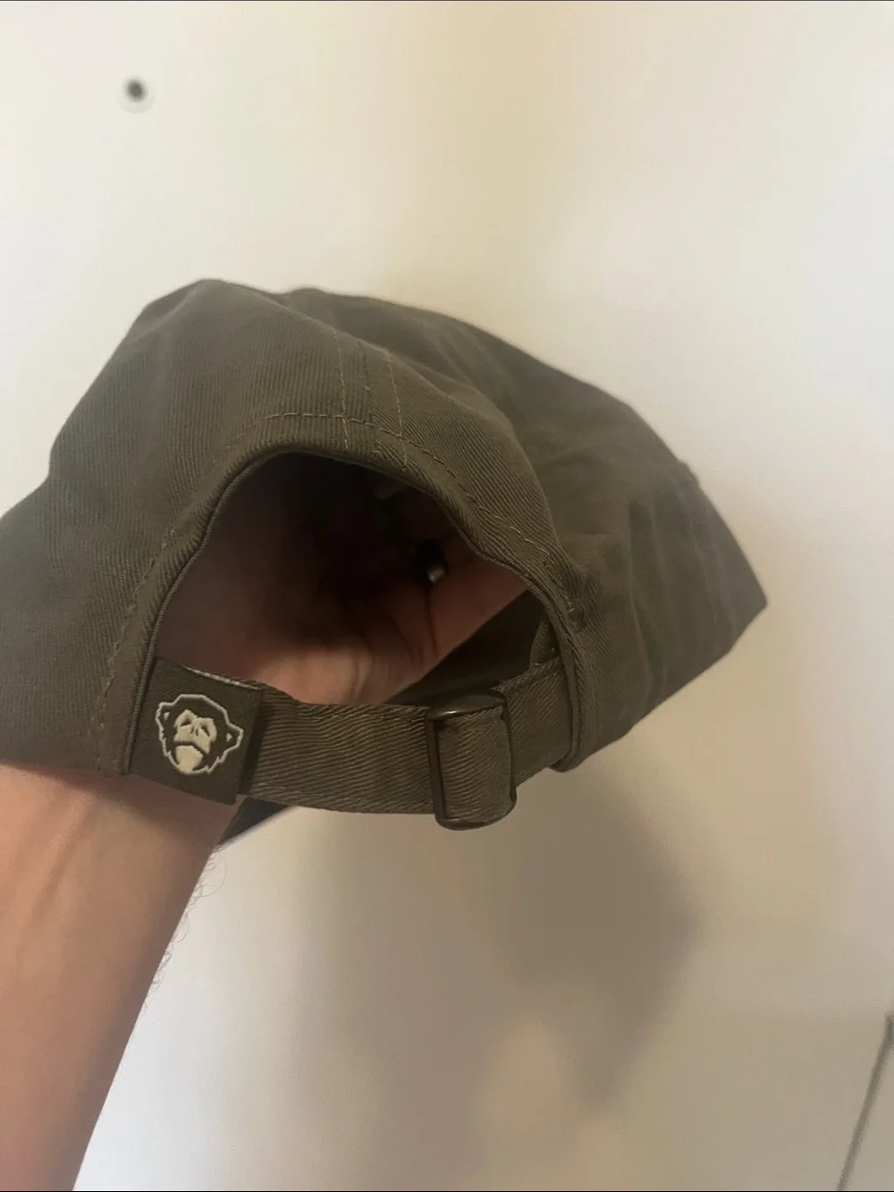 Howler Brothers Olive Green Baseball Cap with Rust Embroidery